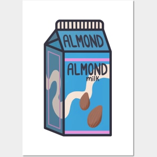 Almond Milk Posters and Art